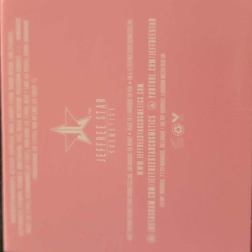 🩷 3/$15 Jeffree Star Cosmetics Eyeshadow: Delicious NIB - Picture 2 of 2